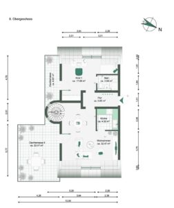 Grundriss 6.OG