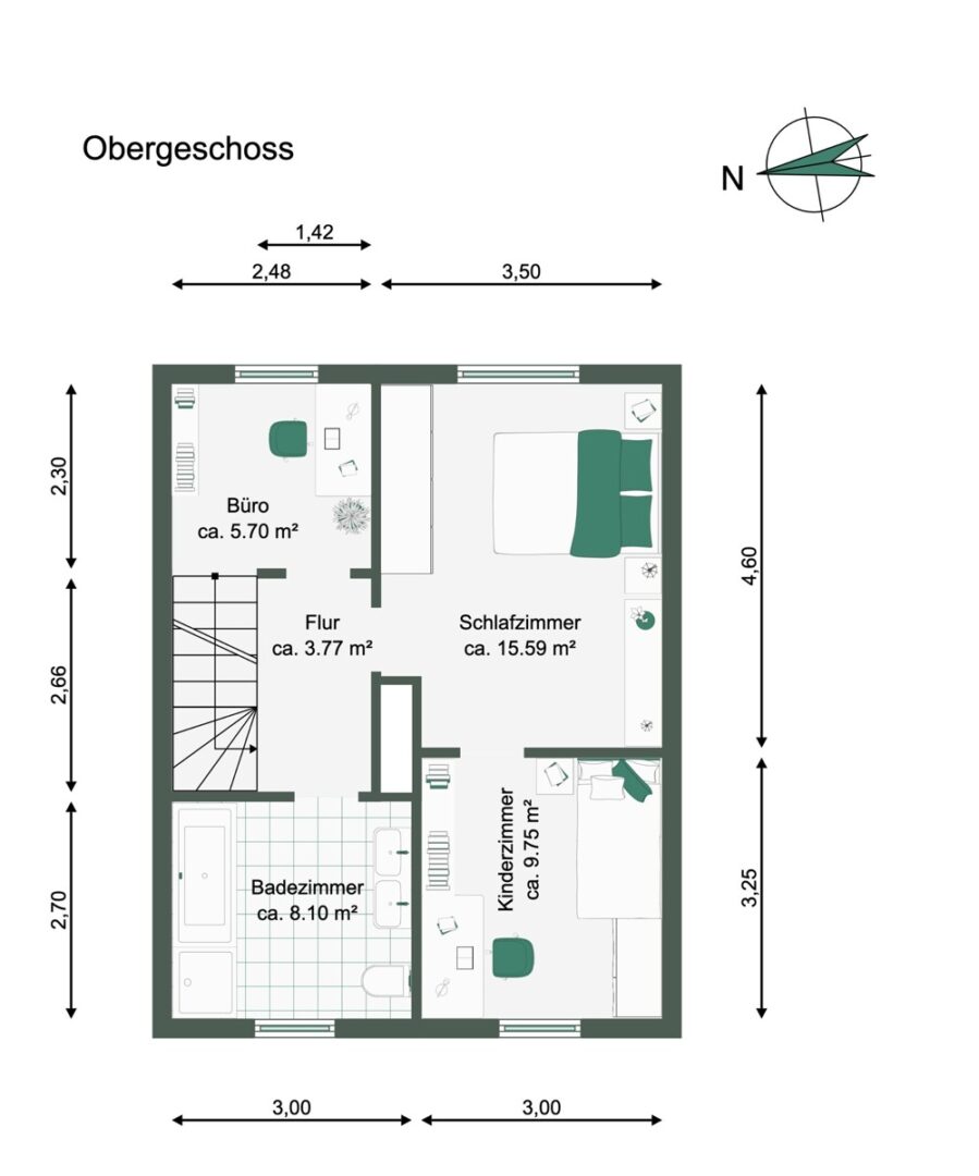 Grundriss OG