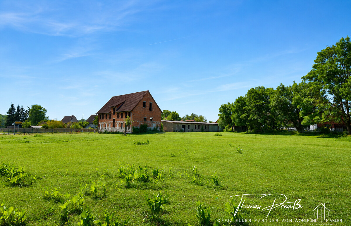 Blick zum Haus