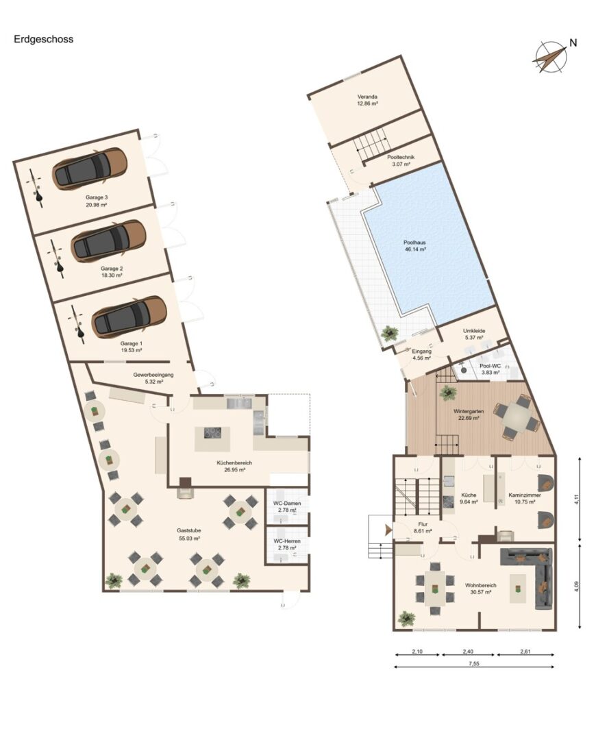 Grundriss EG