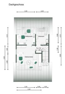 Grundriss Dachgeschoss