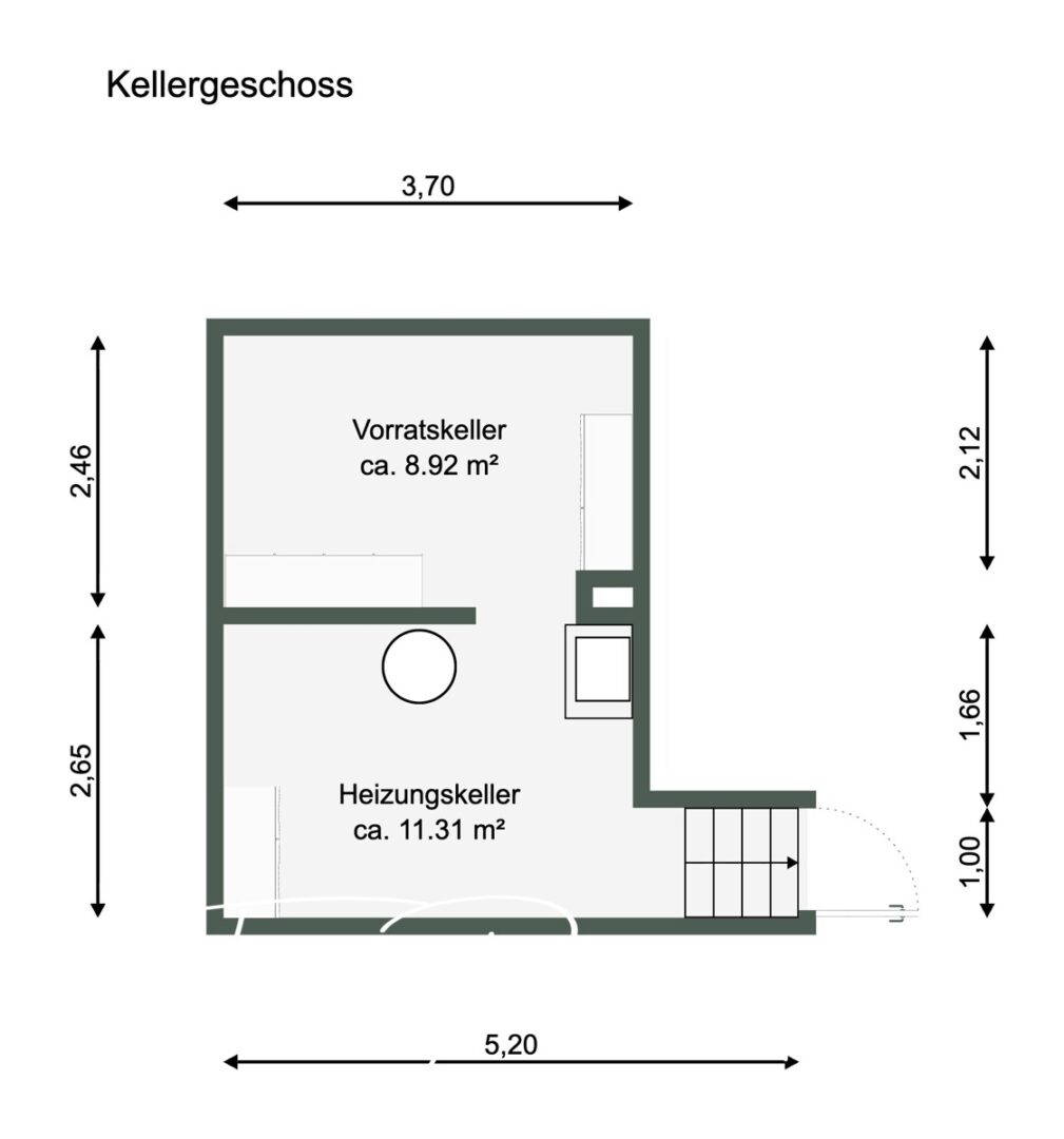 Grundriss Kellergeschoss