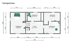 Grundriss Dachgeschoss