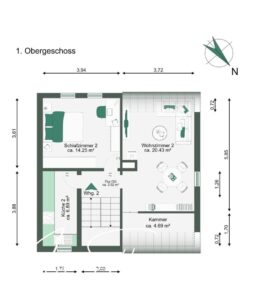 Grundriss OG